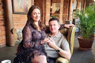 „DiArchy“ magė Diana Gaičiūnaitė-Dirmė ir Virgilijus Dirma mini 18-ąsias vestuvių metines / Asmeninio archyvo nuotr.