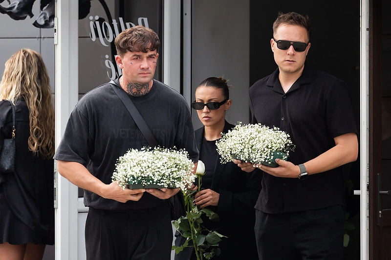 Dubajuje mįslingai dingusio šokėjo Vykinto Širmo laidotuvės Tauragėje / Patricija Adamovič / BNS nuotr.