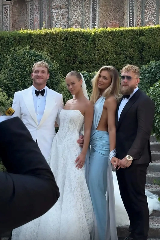 Logano Paulo vestuvių akimirka / Socialinių tinklų nuotr.