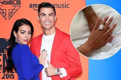 Futbolo žvaigždė Cristiano Ronaldo po devynerių metų draugystės pasipiršo mylimajai – žiedo dydis stulbina