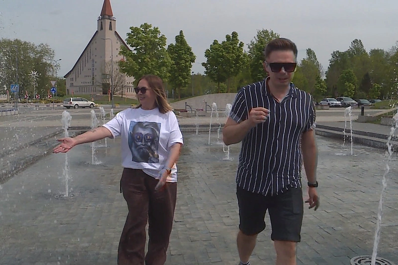 Dovydas Kumpikevičius ir jo mama Anžela / LNK nuotr.