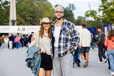 Gerbėjai renkasi į Post Malone koncertą Kaune / Teodoro Biliūno / BNS nuotr.