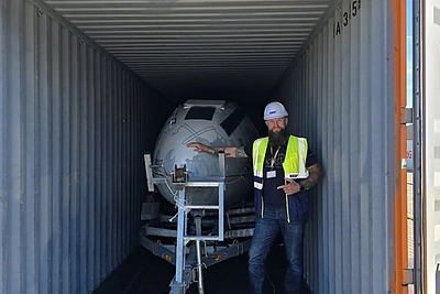 Aurimo Mockaus „Kuršis“ grįžo į Lietuvą / Aurimo Mockaus nuotr.