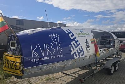 Aurimo Mockaus „Kuršis“ grįžo į Lietuvą / Aurimo Mockaus nuotr.