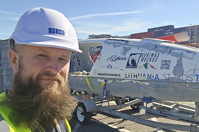 Aurimo Mockaus „Kuršis“ grįžo į Lietuvą / Aurimo Mockaus nuotr.