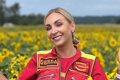 Gerda Žemaitė pirmą kartą parodė naują mylimąjį