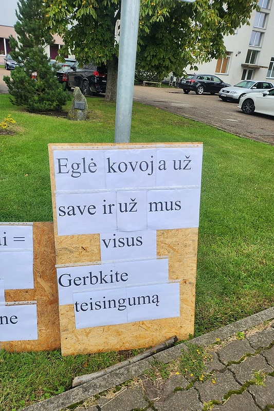 Kalvarijos gimnazijos mokytoja paskelbė bado akciją / Asmeninio archyvo nuotr.