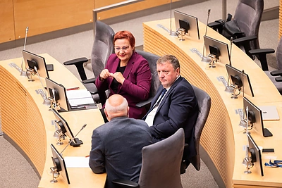 Daiva Ulbinaitė, Vitalijus Gailius / Roberto Riabovo / BNS nuotr.