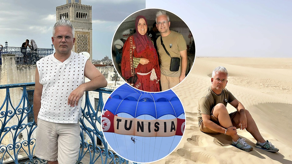 Edvardas Žičkus Tunise / Asmeninio albumo nuotr.