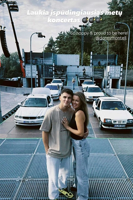 Donatas Montvydas, Sandra Šernė / Asmeninio albumo nuotr.