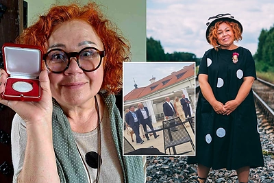 Vizitas į Kauną Violetai Mičiulienei pažėrė siurprizų: netyčia susitiko su Monako princu, gavo medalį