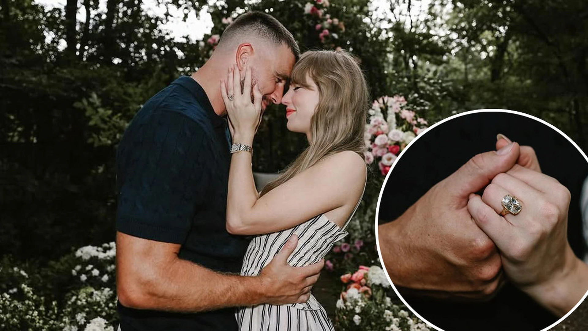 Taylor Swift ir Travisas Kelce'as / Vida Press nuotrauka