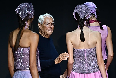 Giorgio Armani / AFP/„Scanpix“ nuotr.