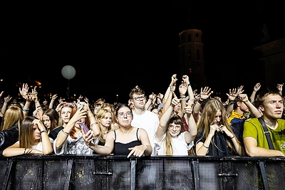 Vilniaus dienos 2025: BA. koncertas Katedros aikštėje / Pauliaus Peleckio / BNS nuotr.