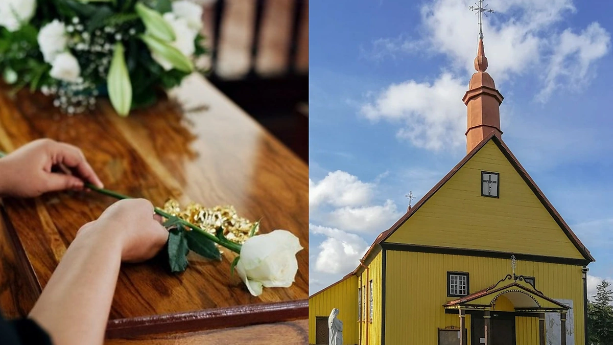 Laidotuvės / Paliepių Šv. Kryžiaus bažnyčia / Shutterstock ir Kauno arkivyskupijos nuotr.