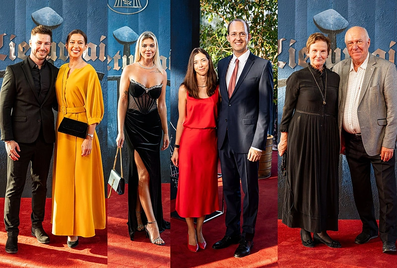 „Lietuviai“ pastatymo premjeros svečiai / Teodoro Biliūno / BNS nuotr.