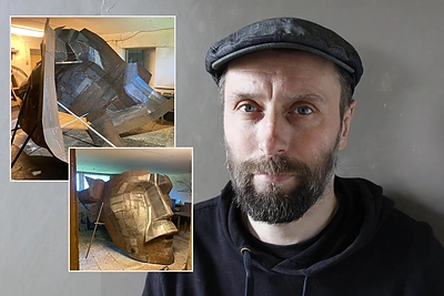 Skulptorius Danas Aleksa provokuoja: Vilniuje prie obsevatorijos išvysime kosminį „Čiurlionio veidą“