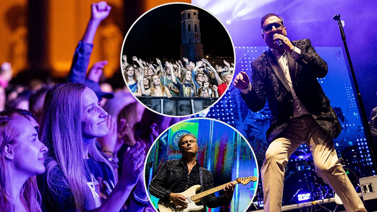 „Hiperbolės“ koncertas / Pauliaus Peleckio / BNS nuotr.