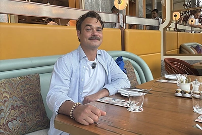 Leonardas Pobedonoscevas – Dubajuje / Evaldo Rudžio ir asmeninio albumo nuotr.