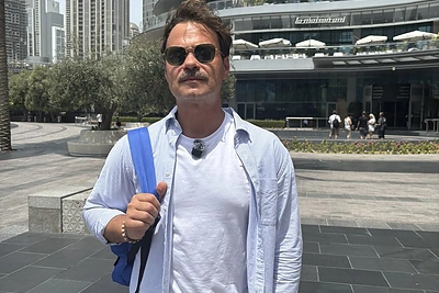 Leonardas Pobedonoscevas – Dubajuje / Evaldo Rudžio ir asmeninio albumo nuotr.