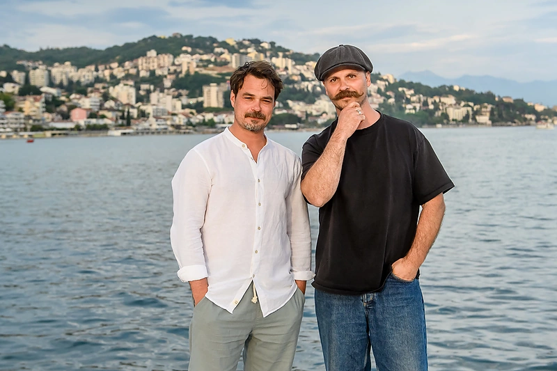 Leonardas Pobedonoscevas ir Audrius Bružas – Dubajuje / Evaldo Rudžio ir asmeninio albumo nuotr.