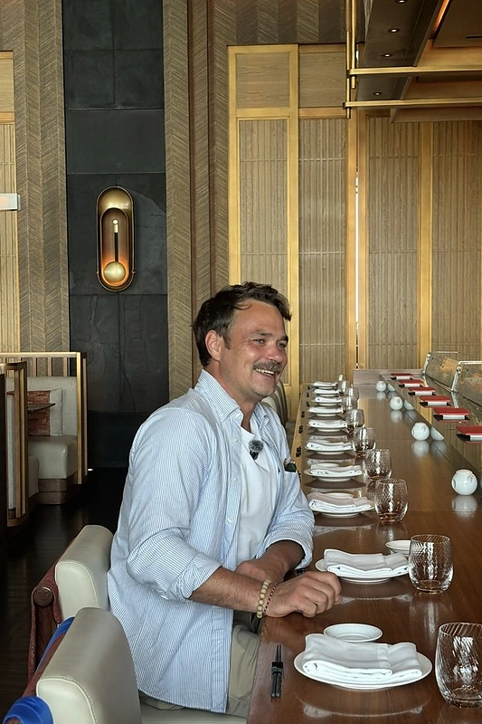 Leonardas Pobedonoscevas – Dubajuje / Evaldo Rudžio ir asmeninio albumo nuotr.