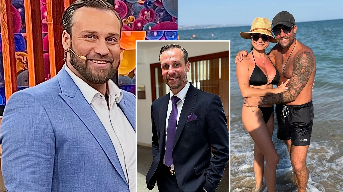 Andrius Kandelis su mylimąja Donalda / Asmeninio albumo nuotr.