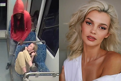 Po mirtino dūrio traukinyje – ukrainietės siaubo kupinas žvilgsnis į žudiką: paviešintos paskutinės jos gyvenimo akimirkos