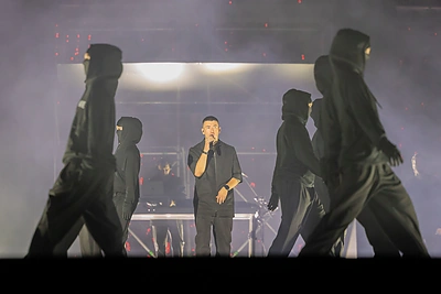 Hiphopo grupės „Lilas ir Innomine“ koncertas / Patricija Adamovič / BNS nuotr.