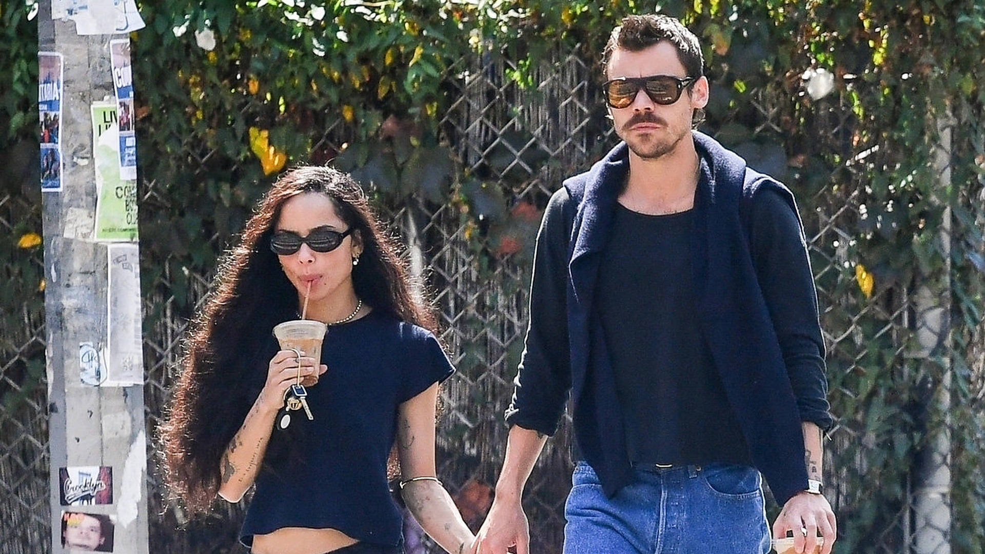 Nauja pora: rugsėjo pradžioje Zoë ir Harry buvo nufotografuoti Niujorke / Vida Press nuotrauka