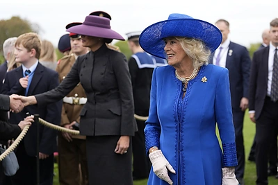 Camilla ir Melania Trump / Vida press nuotr.