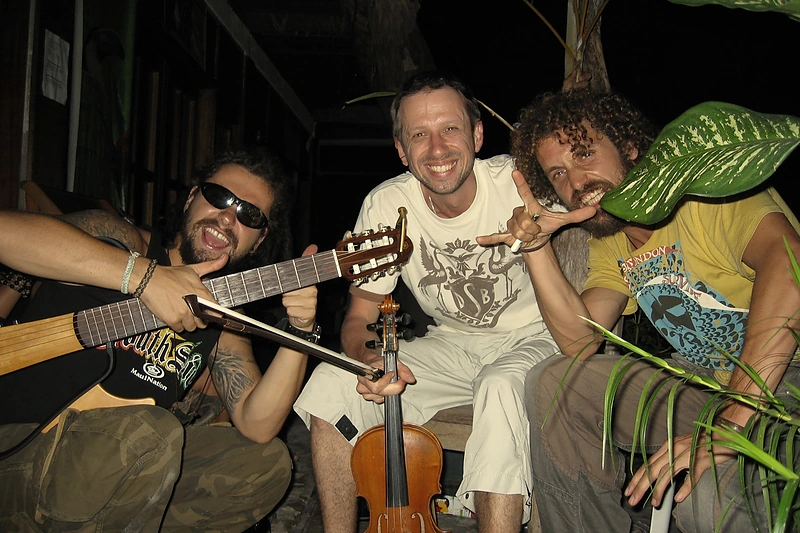 Linas Adomaitis ir Hokšila / Asmeninio archyvo nuotr.