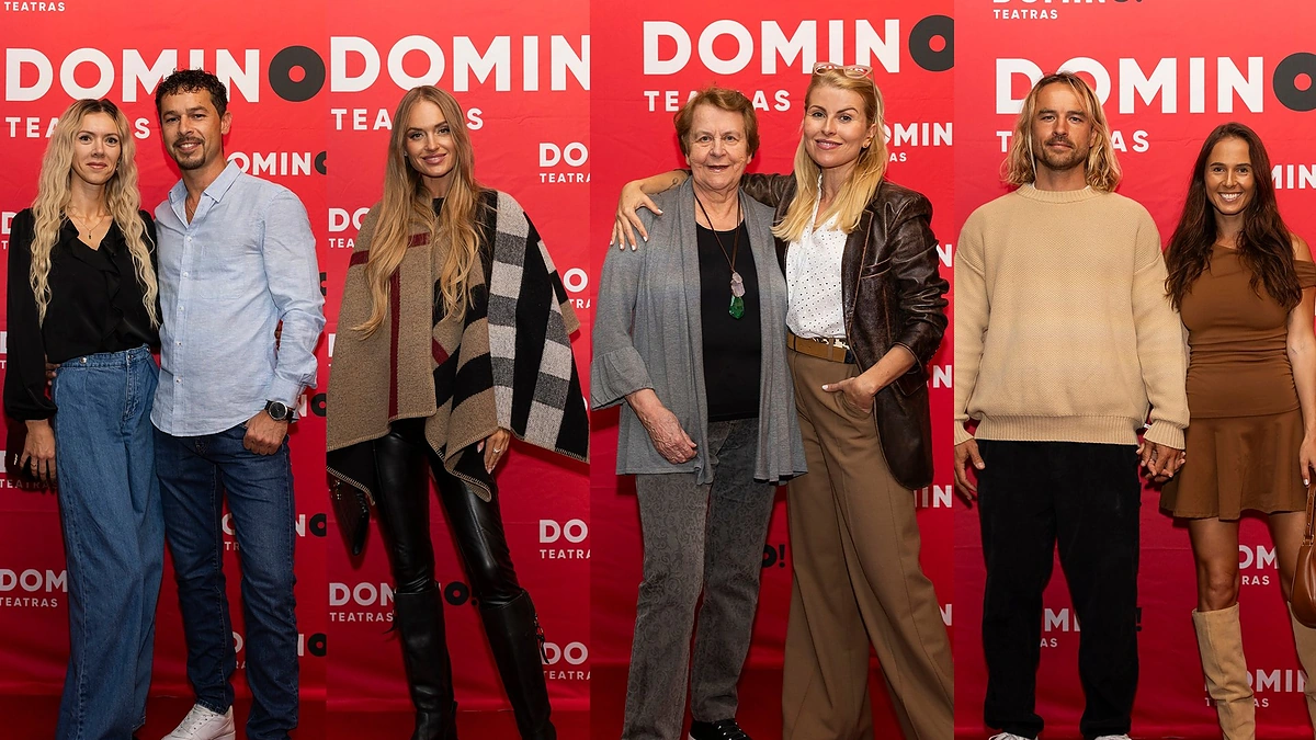 Komedijos „Prie dangaus vartų“ sugrįžimo į teatrą vakaras / Vido Černiausko nuotr.