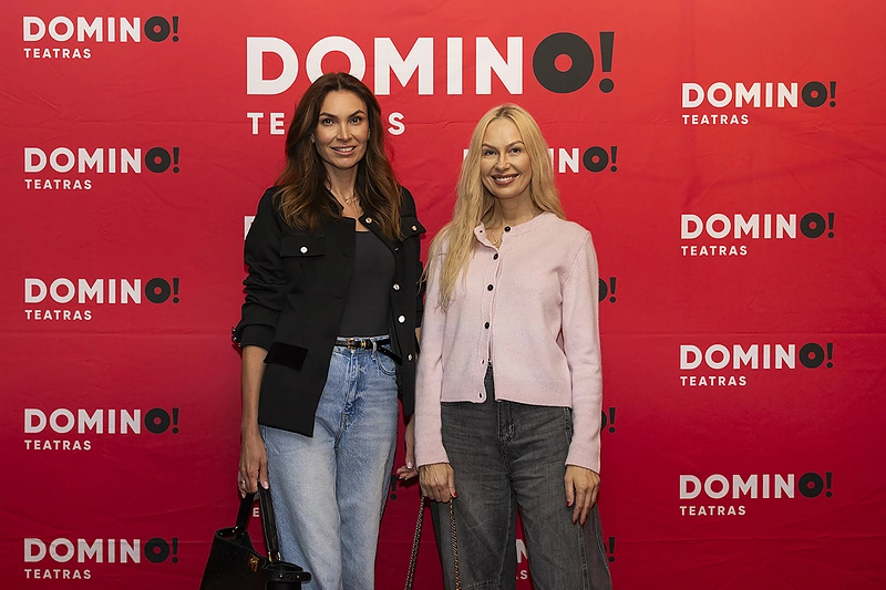 Komedijos „Prie dangaus vartų“ sugrįžimo į teatrą vakaro akimirka / Vido Černiausko nuotr.