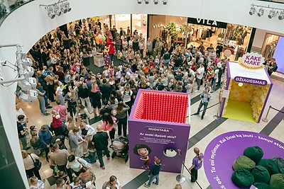 Instaliacija „Kakės Makės Emocijų pasaulis“ / Armidos Grosaitės nuotr.