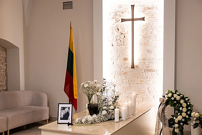 Atsisveikinimas su Rimtautu Vizgirda / Pauliaus Peleckio / BNS nuotr.