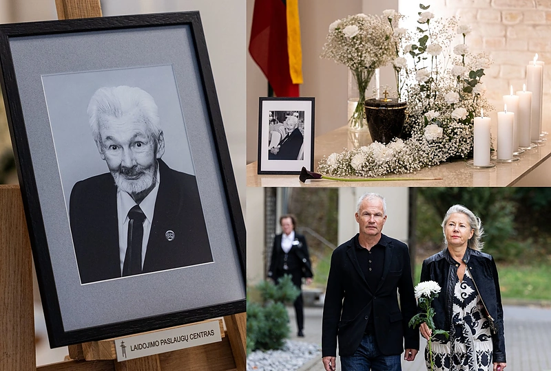 Atsisveikinimas su Rimtautu Vizgirda / Pauliaus Peleckio / BNS nuotr.