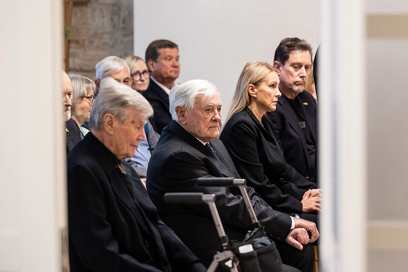 Atsisveikinimas su Rimtautu Vizgirda / Pauliaus Peleckio / BNS nuotr.