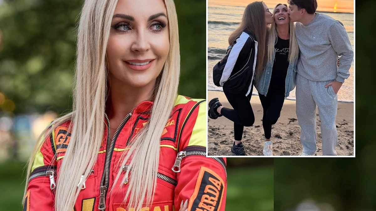 Gerda Žemaitė su šeima / Asmeninio albumo nuotr.