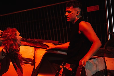 Donato Montvydo šou Kalnų parke / Gabrieliaus Jauniškio, Lino Žemgulio nuotr.