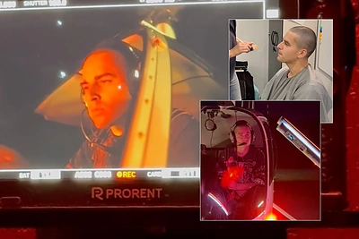 Filmuojant Donato Montvydo sceną sraigtasparnyje, anonso kūrėjams teko griebtis gudrybių: žiūrovai to net neįtaria