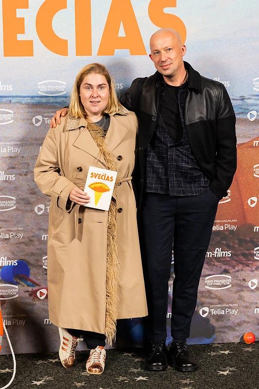 Filmo „Svečias“ premjeros svečiai / Patricija Adamovič / BNS nuotr.