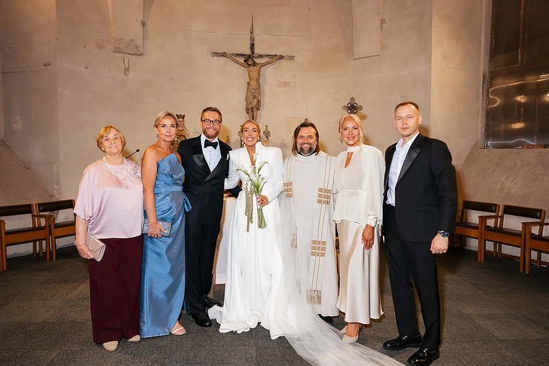 Indrės Tarasevičiūtės ir Lauryno Pletkaus vestuvės / Martyno Stankaičio nuotr.