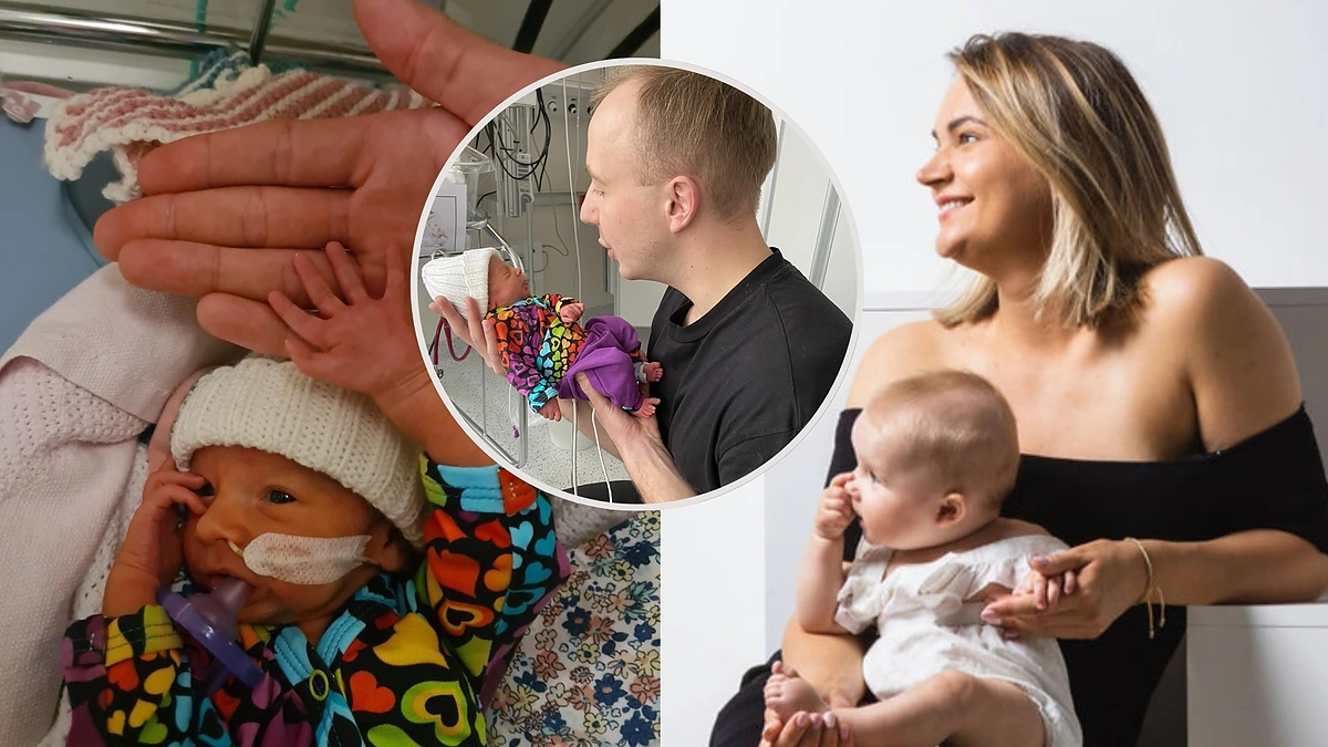 Ankstukė Tėja su mama ir tėčiu / Asmeninio albumo nuotr.