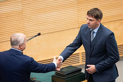 Ignotas Adomavičius žada darbais įrodyti gebėjimą vadovauti Kultūros ministerijai, bet jų neįvardija