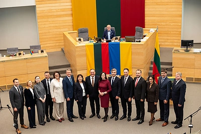 Premjerė: jei matysiu, kad ministrui darbas yra nepakeliama našta, nematau problemos jį atstatydinti