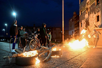 Vietovė, kur gyveno nužudytosios Brenda del Castillo, Morena Verdi ir Lara Gutierrez / AFP/„Scanpix“ nuotr.