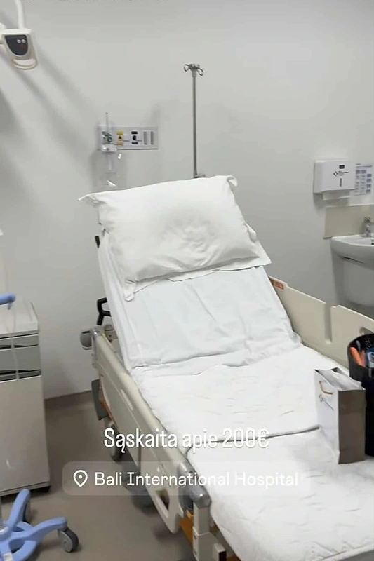 Kristina Meseguer atsidūrė ligoninėje / Stopkadras