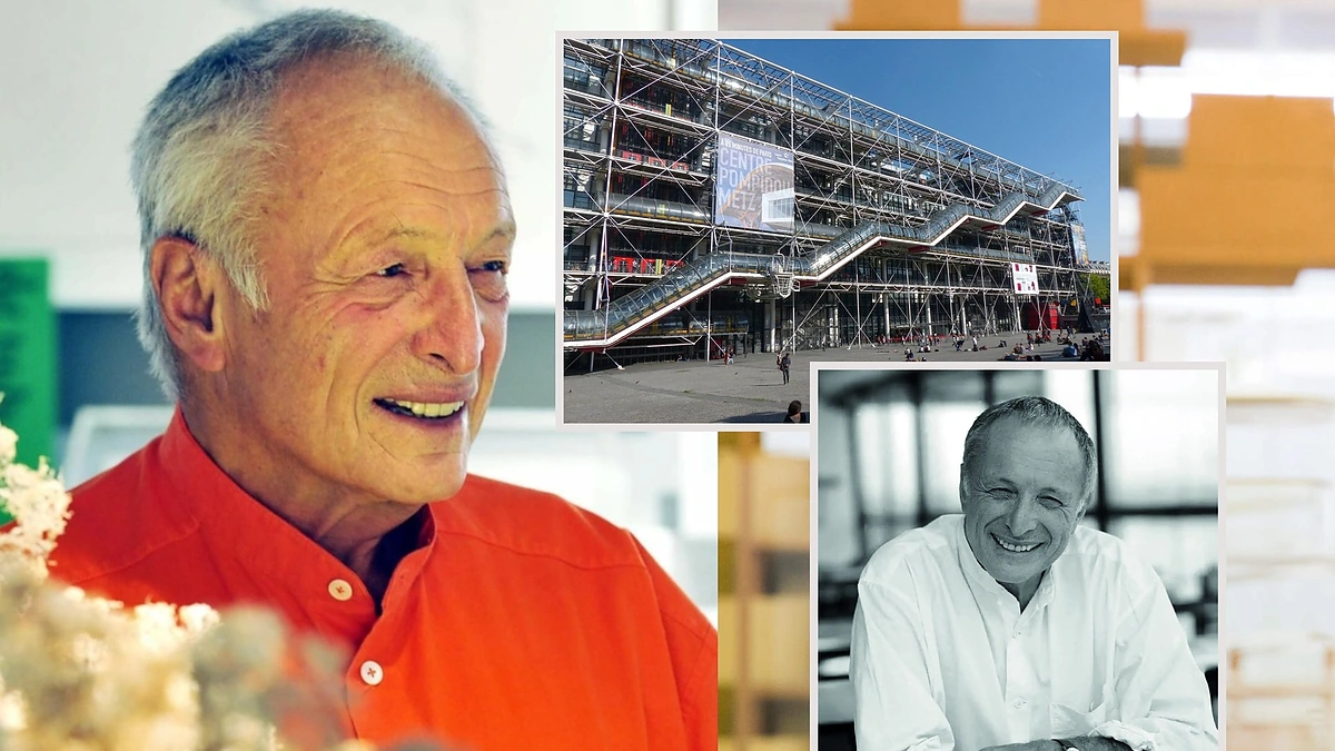 Richardas Rogersas ir Paryžiaus „Pompidou“ centras / Pixabay nuotr.