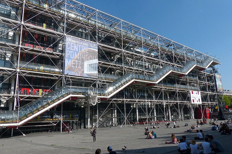 Paryžiaus „Pompidou“ centras / Pixabay nuotr.